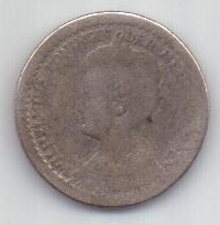 10 центов 1917 г. Нидерланды
