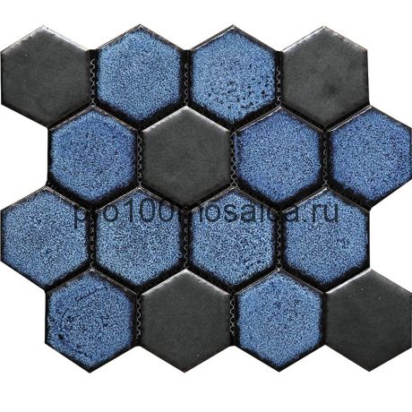Hexa-30(4). Мозаика СОТЫ 66x77x10, серия Hexa,  размер, мм: 275*240 (GAUDI)