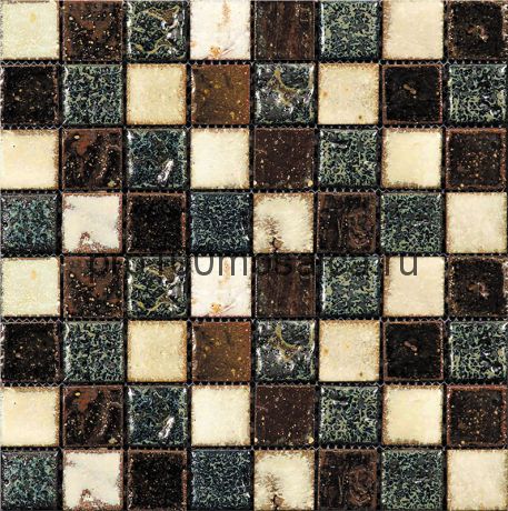 Rust-7(3). Мозаика 33x33x10, серия RUSTICO,  размер, мм: 280*280 (GAUDI)