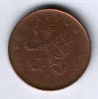 10 крон 1996 г. Чехия