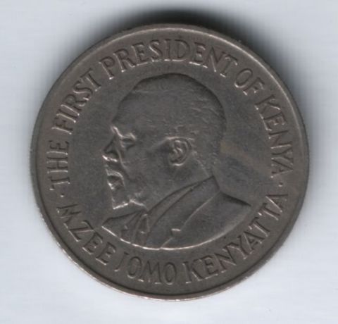 1 шиллинг 1969 г. Кения