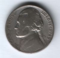 5 центов 1945 г. D США