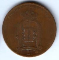 5 эре 1878 г. Швеция