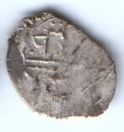 1 акче 1525-1535 гг. Ширваншахи,  г. Шемаха