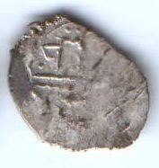 1 акче 1525-1535 гг. Ширваншахи,  г. Шемаха