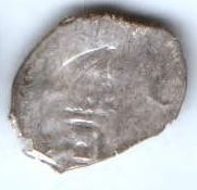 1 акче 1525-1535 гг. Ширваншахи,  г. Шемаха