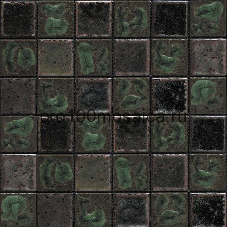 Rust-34(4). Мозаика 48x48x8, серия RUSTICO,  размер, мм: 300*300 (GAUDI)