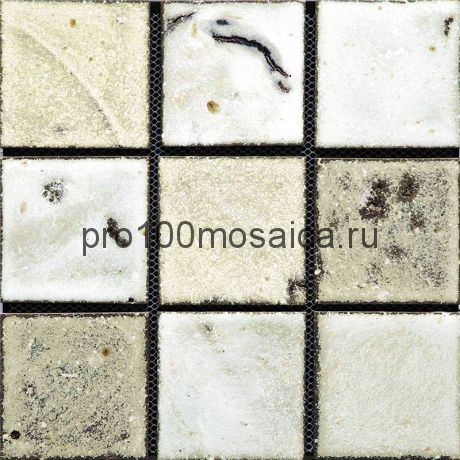 Rust-41(9). Мозаика 96x96x10, серия RUSTICO,  размер, мм: 300*300 (GAUDI)