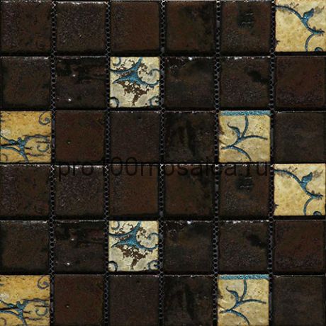 Vint-25(4). Мозаика 45x45x10, серия VINTAGE,  размер, мм: 284*284 (GAUDI)