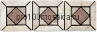 DS-200-3 Бордюр мрамор (100х300х8 мм) (NATURAL)