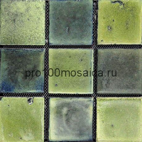 Rust-46(9). Мозаика 96x96x10, серия RUSTICO,  размер, мм: 300*300 (GAUDI)