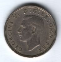 1 шиллинг 1948 г. Великобритания