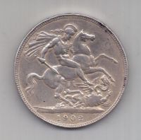 1 крона 1902 г. Великобритания