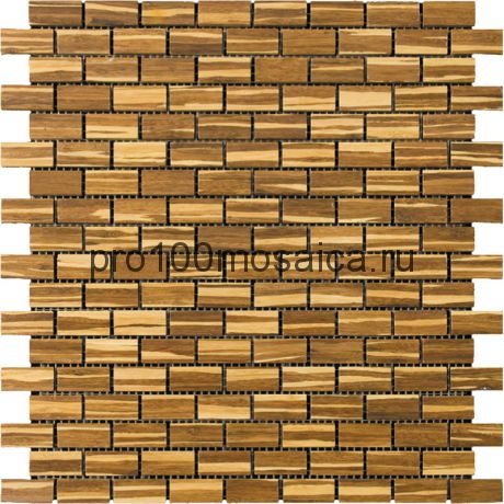 BM-18-E (BM01-EP) бамбук 30*15. Мозаика серия BAMBOO, 305*305*8 мм (NATURAL)