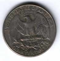 1/4 доллара 1997 г. США