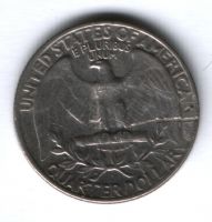 1/4 доллара 1967 г. США
