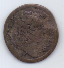 3 крейцера 1726 г. Бавария. Германия