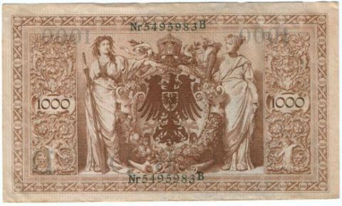 1000 марок 1910 г. Германия