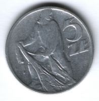 5 злотых 1959 г. Польша