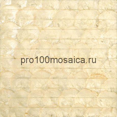 SMS-03 (CS-003) перламутр. 25x300. Мозаика серия SHELL, 300*300*2 мм (NATURAL)