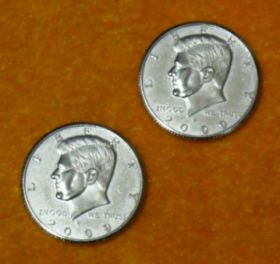 Double Side Half Dollar ("решка")