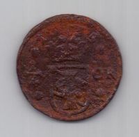 1/4 оре (эре) 1635 г. Швеция