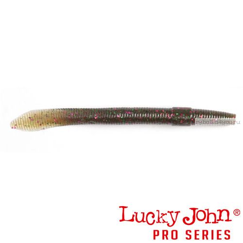 Виброхвост Lucky John Pro Series WACKY WORM 3,9" / 99 мм / цвет S21 / 10 шт