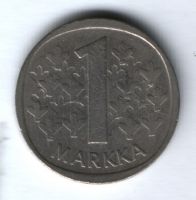 1 марка 1975 г. Финляндия