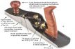 Рубанок Veritas Low-Angle Jack Plane А2 381 мм / 57 мм / 12 град 05P34.01 М00003023