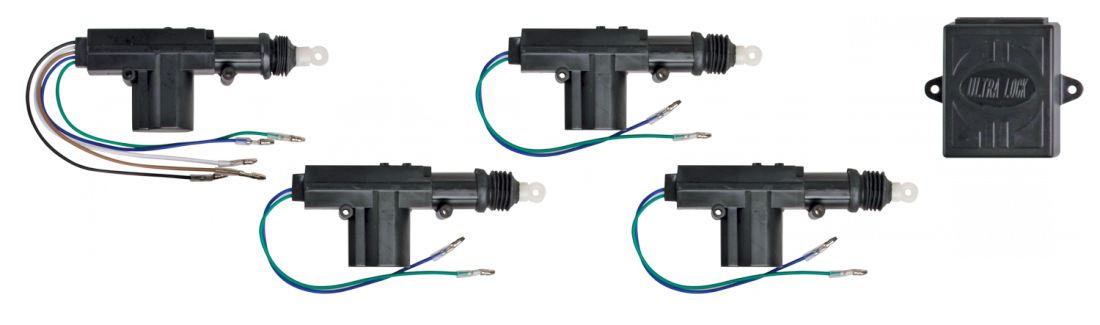 SL-4D комплект центрального запирания 12В