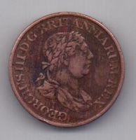 1/2 стювера 1815 г. Цейлон