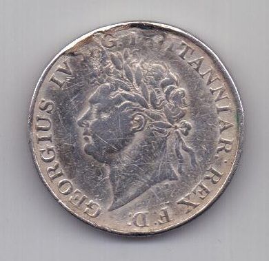 1 доллар 1821 г. Цейлон