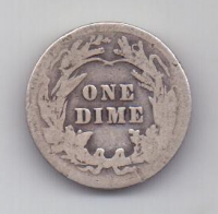 1 дайм 1907 г. США