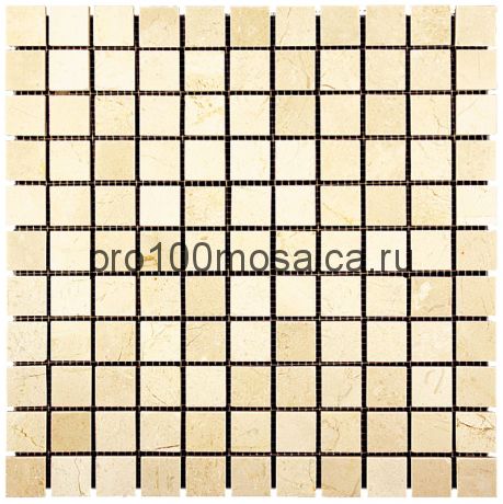 M025-25P Crema Marfil Мозаика камень 25х25 ADRIATICA 305х305х10 мм (NATURAL)