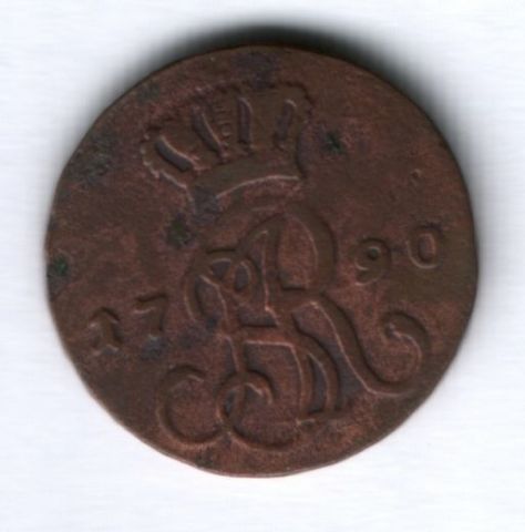 1 грош 1790 г. Польша