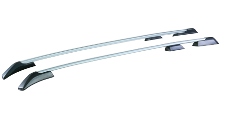 Рейлинги на Land Rover Freelander II, анод серый