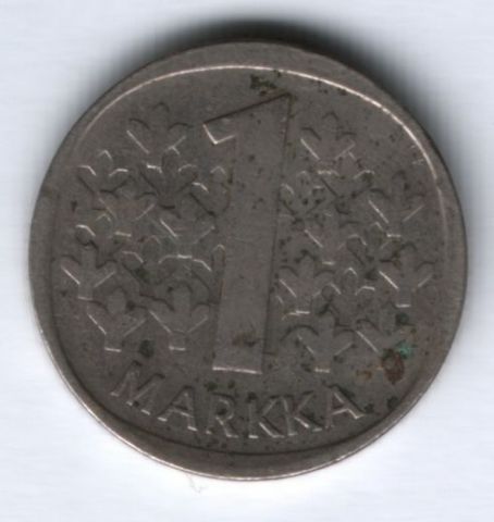 1 марка 1971 г. Финляндия