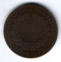 10 сантимов 1893 г. Франция