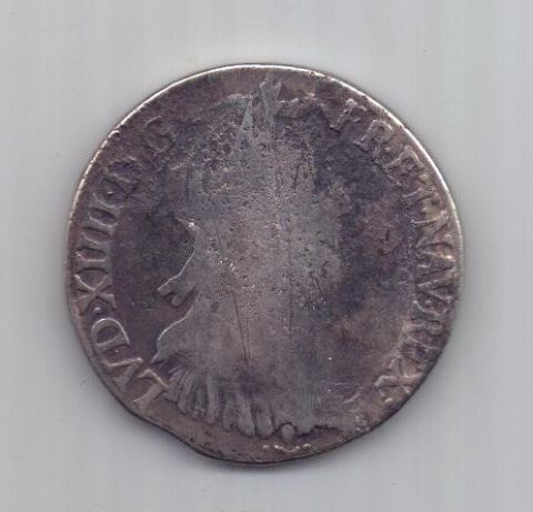 1/2 экю 1659 г. Франция