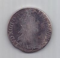 1/2 экю 1659 г. Франция