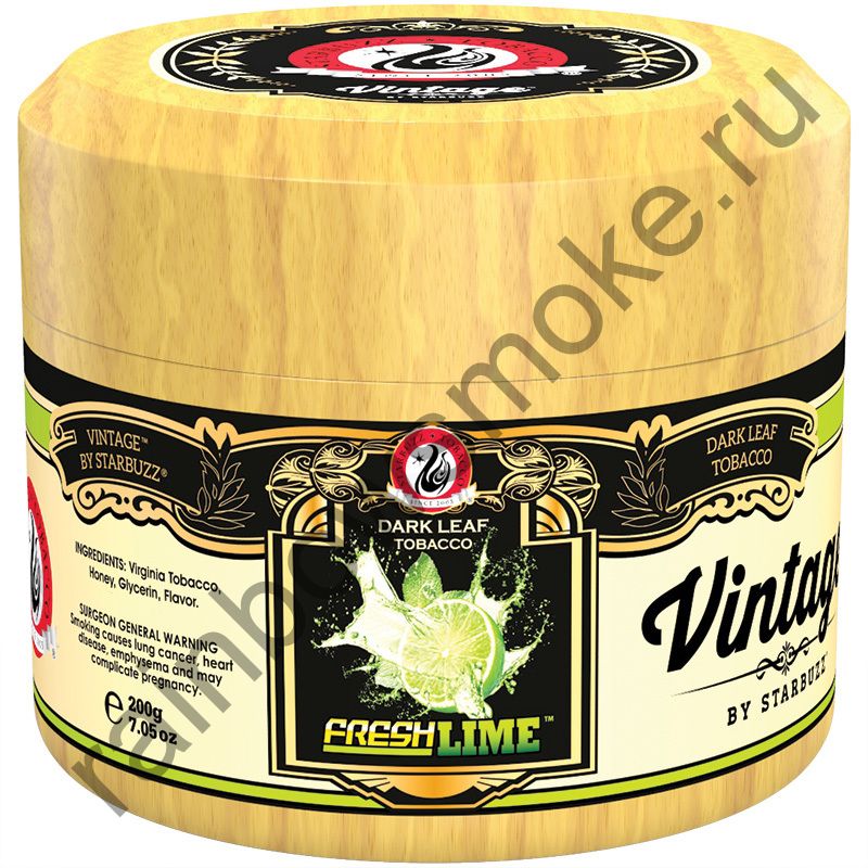 Starbuzz Vintage 200 гр - Fresh Lime (Свежий лайм)