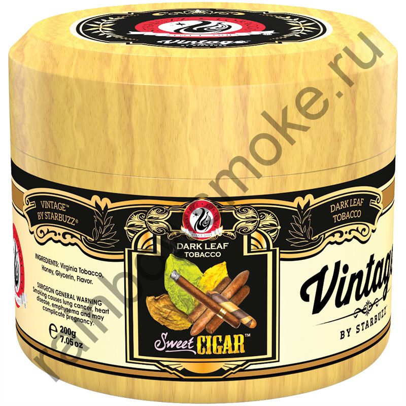Starbuzz Vintage 200 гр - Sweet Cigar (Сладкая сигара)