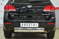 Защита заднего бампера d76 (дуга) Great Wall Hover H6 2013-