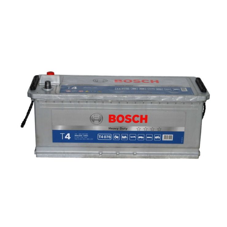 Автомобильный аккумулятор АКБ BOSCH (БОШ) T4 076 / 640 400 080 140Ач о.п.(нижн.крепление) B13