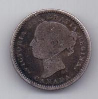 10 центов 1888 г. Канада(Великобритания)