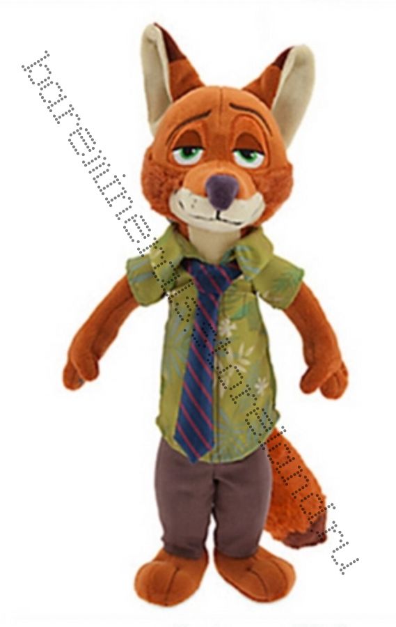 Игрушка Ник Вайлд Nick Wilde Зверополис 30 см (копия)