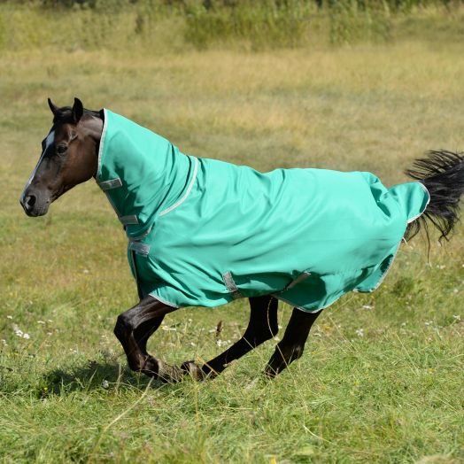 Попона Bucas. Freedom Turnout High Neck Light. С капором. Нейлон.