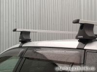 Багажник на крышу Toyota Corolla 2001-06, Атлант, прямоугольные дуги