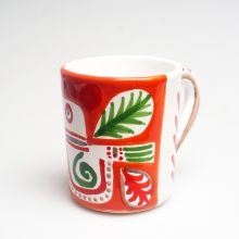 Кружка Ceramiche de Simone «Мареттимо» керамика ручной работы - 11 х 9,5 см (Италия)