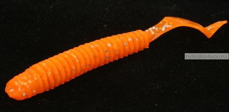 Твистеры Aiko  Eel 2" 50 мм / 0,78 гр / запах рыбы / цвет - 014 (упаковка 10 шт)